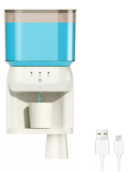 Dispensador de enjuague bucal automático