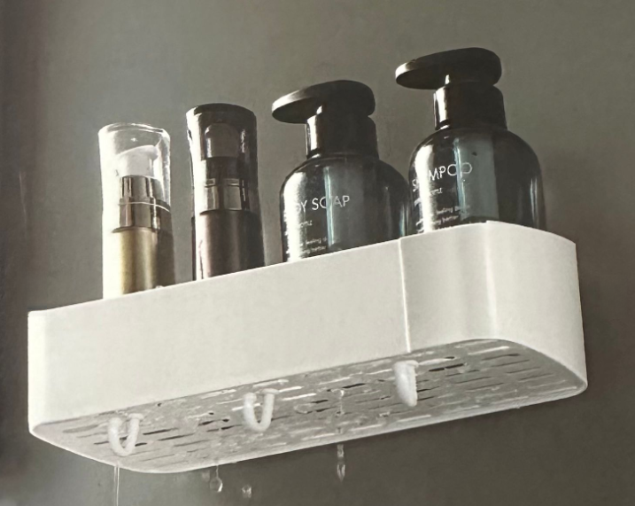 Repisa lineal para baño