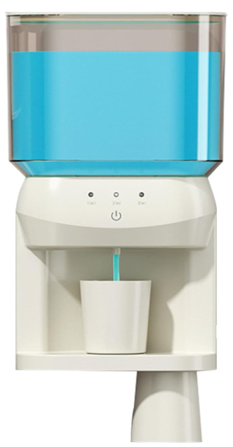 Dispensador de enjuague bucal automático