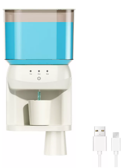 Dispensador de enjuague bucal automático